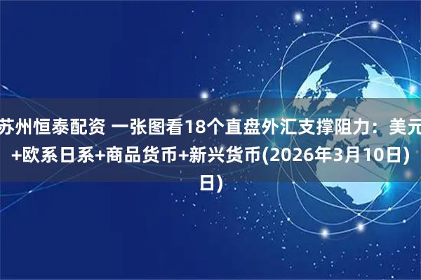 苏州恒泰配资 一张图看18个直盘外汇支撑阻力：美元+欧系日系+商品货币+新兴货币(2026年3月10日)