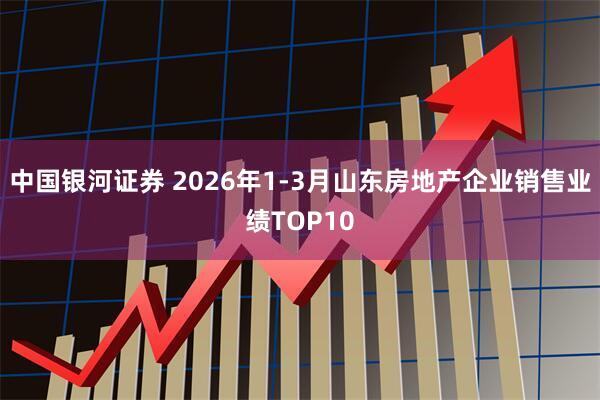 中国银河证券 2026年1-3月山东房地产企业销售业绩TOP10