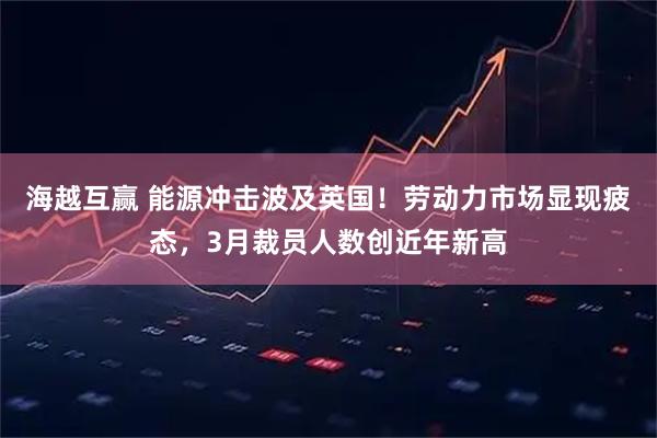 海越互赢 能源冲击波及英国！劳动力市场显现疲态，3月裁员人数创近年新高
