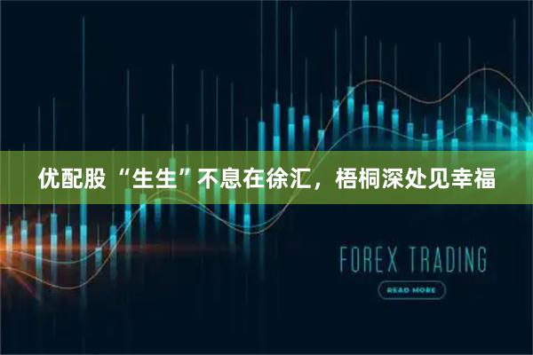 优配股 “生生”不息在徐汇，梧桐深处见幸福