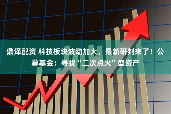 鼎泽配资 科技板块波动加大，最新研判来了！公募基金：寻找“二次点火”型资产