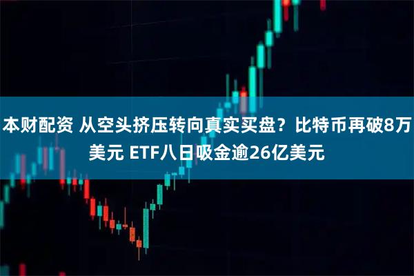 本财配资 从空头挤压转向真实买盘?比特币再破8万美元 ETF八日吸金逾26亿美元